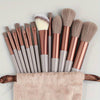 13pcs Soft Fluffy Makeup Brushes Set With Makeup Sponge Makeup Brush Cleaner Pad