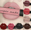 Super Matt Long Lasting Moisturizing Lip Gloss- Soft Matte, Water Color & Non-Sticky Formula