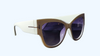 Retro Style White Women's Sunglasses
