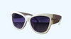Retro Style White Women's Sunglasses