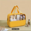 Portable Simple PVC Large Capacity Waterproof Toiletry & Makeup Travel & Storage Bag