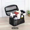 Large-Capacity Portable Lightweight Transparent Cosmetic Bag With Zipper