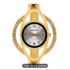 Women's Fashion Bracelet Steel Golden Quartz Watch