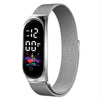 LED Women's Magnetic Watchband Strap Waterproof Touch Clock Fashion Digital Wrist Watch