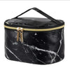 Marble Print Waterproof Makeup Bag