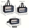 Portable Waterproof, Large Capacity Clear Makeup, Travel & Storage Bag