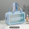 Portable Waterproof, Large Capacity Clear Makeup, Travel & Storage Bag