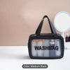 Portable Waterproof, Large Capacity Clear Makeup, Travel & Storage Bag