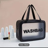 Portable Waterproof, Large Capacity Clear Makeup, Travel & Storage Bag