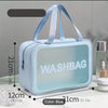 Portable Waterproof, Large Capacity Clear Makeup, Travel & Storage Bag