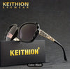 Rhinestone Oversized Polarized Trendy Gradient Lens Women's Sunglasses