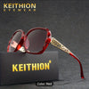 Rhinestone Oversized Polarized Trendy Gradient Lens Women's Sunglasses