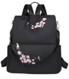 Women's Floral Embroidery Backpack